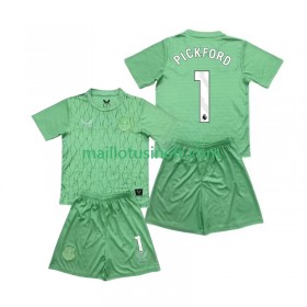 Maillot de Foot Everton FC Pickford 1 Gardien Domicile 2025-26 - Enfant